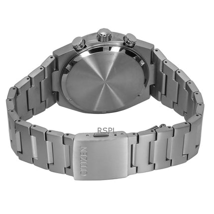 Citizen Zenshin Chronograph Super Titanium Salmon Dial Eco-Drive CA4610-85Z 100M herrklocka