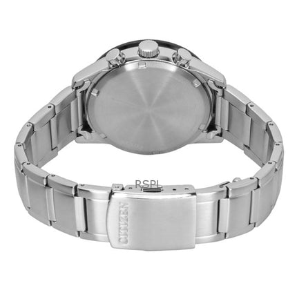 Citizen Eco-Drive kronograf rostfritt stål blå urtavla CA4624-56L 100M herrklocka