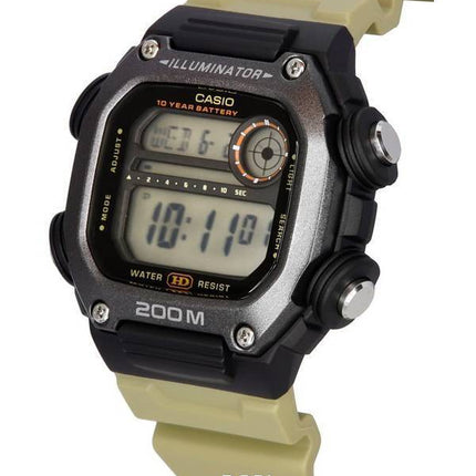 Casio Standard Digital Sand Resin Band Quartz DW-291HX-5A DW291HX-5 200M herrklocka