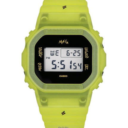 Casio G-Shock Digital J Balvin Resin Strap Quartz DWE-5600JB-1A9 200M Herrklocka