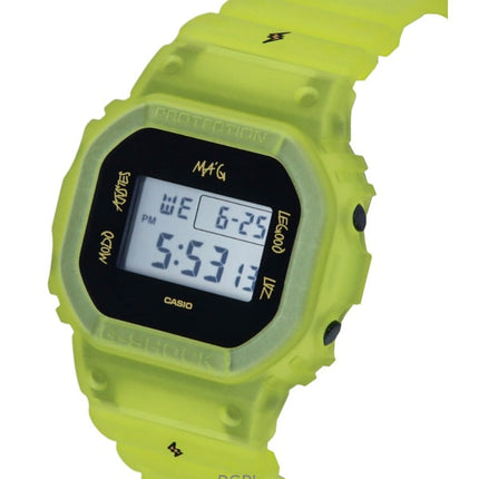 Casio G-Shock Digital J Balvin Resin Strap Quartz DWE-5600JB-1A9 200M Herrklocka