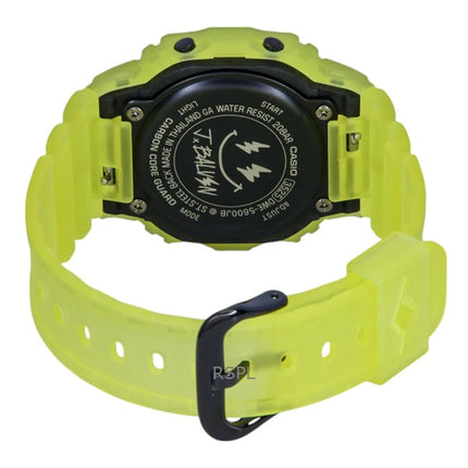 Casio G-Shock Digital J Balvin Resin Strap Quartz DWE-5600JB-1A9 200M Herrklocka