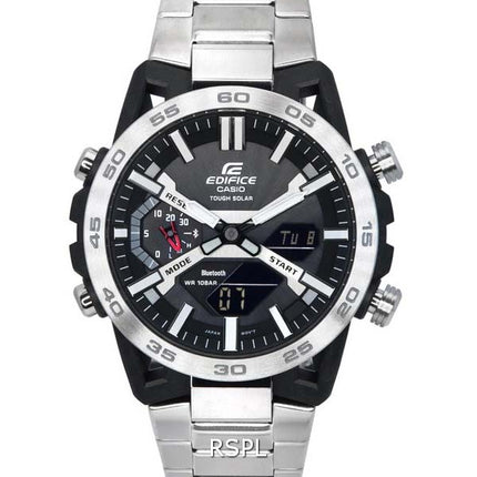 Casio Edifice Sospensione Mobile Link Black Dial Solar ECB-2000D-1A ECB2000D-1 100M herrklocka