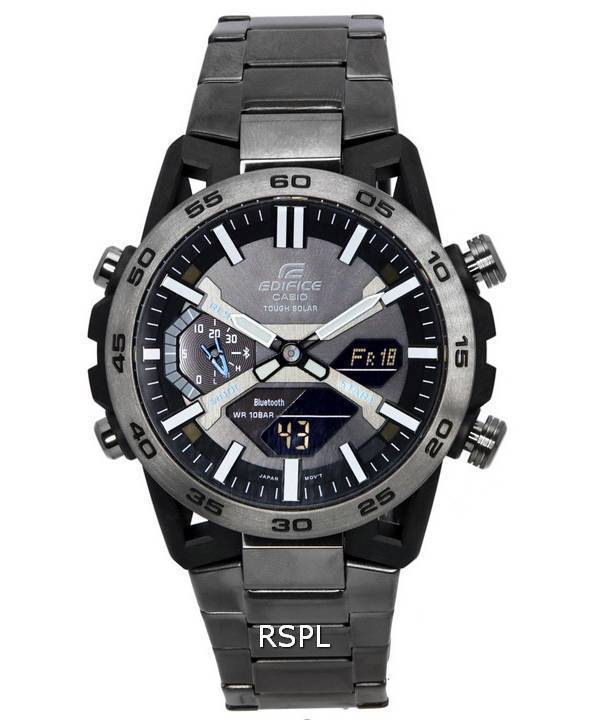 Casio Edifice Sospensione Analog Digital Solar ECB-2000DC-1A ECB2000DC-1 100m herrklocka