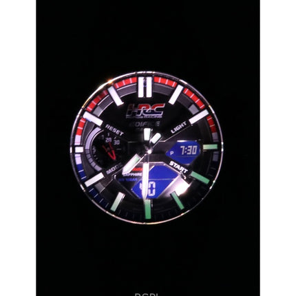 Casio Edifice Analog Digital Honda Racing Collaboration Smartphone Link Black Dial Solar ECB-2000HR-1A 100M herrklocka