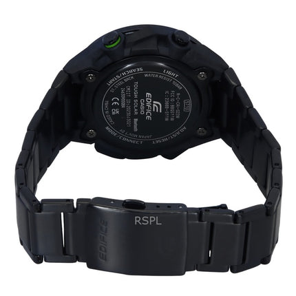 Casio Edifice Windflow analog digital smartphone-länk svart urtavla Tough Solar ECB-2200RC-1A3 100M herrklocka