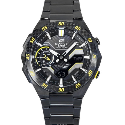 Casio Edifice Windflow analog digital smartphone-länk svart urtavla Tough Solar ECB-2200RC-1A9 100M herrklocka