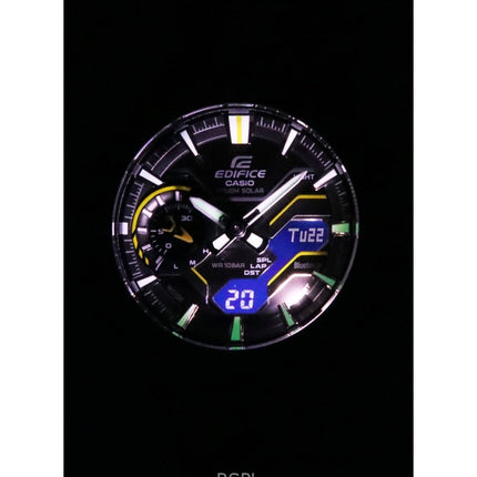 Casio Edifice Windflow analog digital smartphone-länk svart urtavla Tough Solar ECB-2200RC-1A9 100M herrklocka