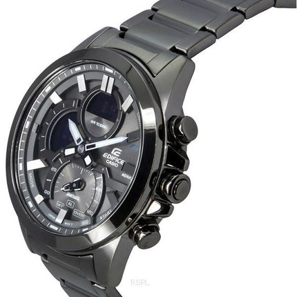 Casio Edifice Smartphone Link Modell Bluetooth Analog Digital Grå Urtavla Quartz ECB-30DC-1B 100M Herrklocka