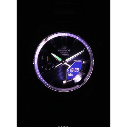Casio Edifice analog digital smartphone-länk blå urtavla kvarts ECB-S10D-2A 100M herrklocka