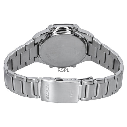 Casio Edifice analog digital smartphone länk rostfritt stål svart urtavla kvarts ECB-S10DB-1A 100M herrklocka