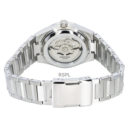 Casio Edifice analog rostfritt stål smidd kolfiber grå urtavla automatisk EFK-100CD-1A 100M herrklocka