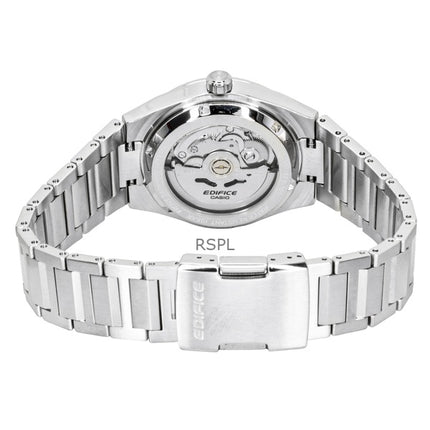 Casio Edifice analog rostfritt stål smidd kolfiber grön urtavla automatisk EFK-100D-3A 100M herrklocka