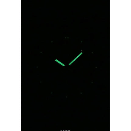 Casio Edifice analog kronograf läderarmband grön urtavla kvarts EFR-575CL-3A 100M herrklocka