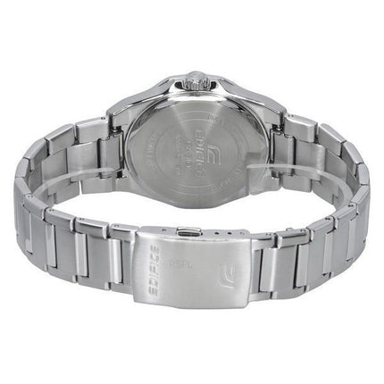 Casio Edifice Safirkristall Analog Rostfritt Stål Blå Urtavla Quartz EFR-S108D-2A 100M Herrklocka