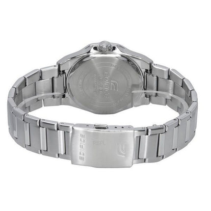 Casio Edifice Safirkristall Analog Rostfritt Stål Grön Urtavla Quartz EFR-S108D-3A 100M Herrklocka