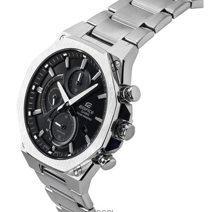 Casio Edifice Slim Line Chronograph Analog Solar EFS-S570D-1A EFSS570D-1 100M Herrklocka
