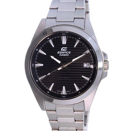 Casio Edifice Analog rostfritt stål kvarts EFV-140D-1AV EFV140D-1 100M herrklocka