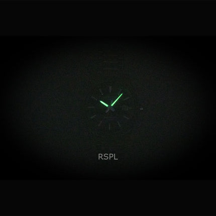 Casio Edifice analog rostfritt stål svart urtavla kvarts EFV-160D-1A 100M herrklocka