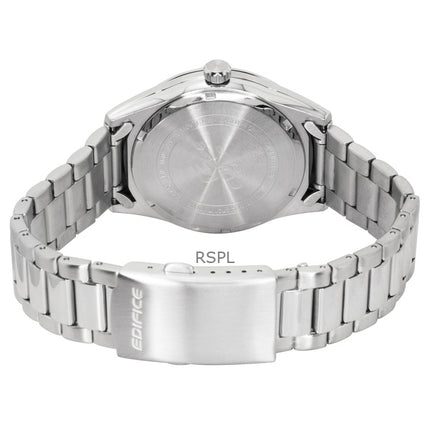 Casio Edifice analog rostfritt stål blå urtavla kvarts EFV-160D-2A 100M herrklocka