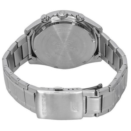 Casio Edifice Standard Chronograph Rostfritt stål Svart Urtavla Quartz EFV-650D-1A 100M herrklocka