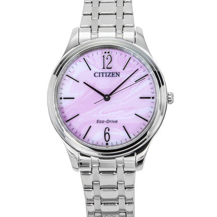 Citizen Elegance Rostfritt stål Rosa Urtavla Eco-Drive EM0411-71X Damklocka