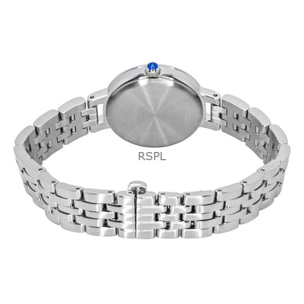 Citizen L rostfritt stål med vit urtavla Eco-Drive EM0990-81A damklocka