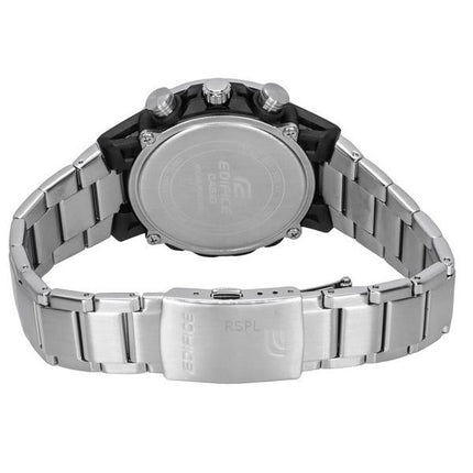 Casio Edifice Sospensione Analog Chronograph Rostfritt stål Grå Urtavla Solar Powered EQS-960D-1AV 100M Herrklocka