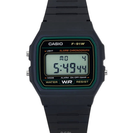 Casio Classic sport Chronograph F-91W-3SDG F-91W-3 mäns klocka