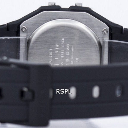 Casio Classic sport Chronograph F-91W-3SDG F-91W-3 mäns klocka