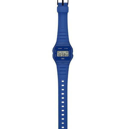 Casio POP Digital Blue Bio Based Resin Strap Quartz F-91WB-2A1 unisexklocka
