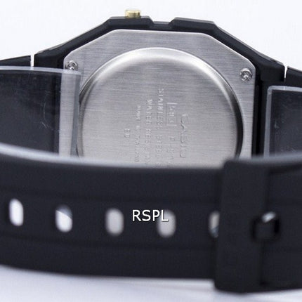 Casio Alarm Chronograph Digital F-91WG-9S mäns klockor