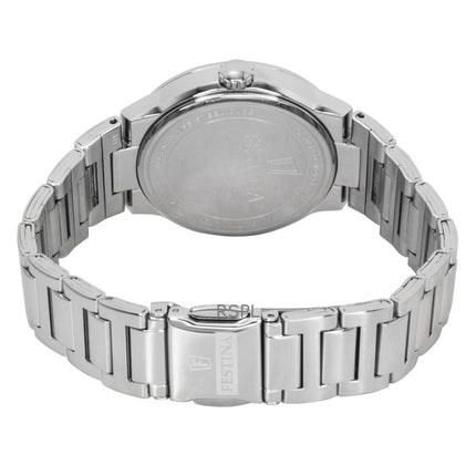 Festina Boyfriend rostfritt stål multifunktions isblå urtavla kvarts F16716-4 damklocka