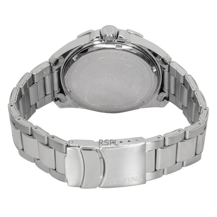 Festina Rostfritt Stål Multifunktion Svart Urtavla Quartz F20623-4 100M Herrklocka