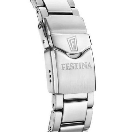Festina The Originals Stainless Steel Blue Dial Quartz Diver&#39,s F20663-1 200M herrklocka