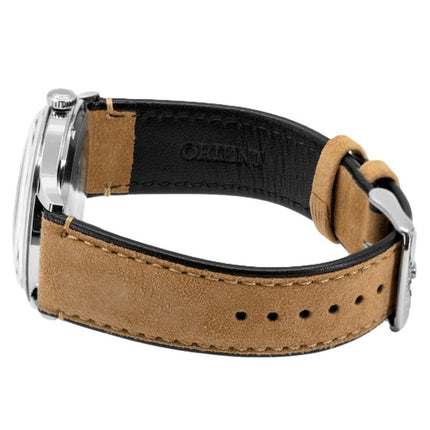 Orientera Bambino Version 4 klassiska automatiska FAC08003A0 AC08003A mäns klocka