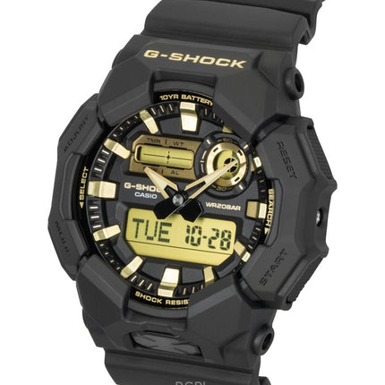 Casio G-Shock analog digital biobaserad hartsrem svart urtavla kvarts GA-010GB-1A9 200M herrklocka