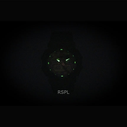 Casio G-Shock biobaserat hartsarmband analog digital guldfärgad urtavla kvarts GA-010GGB-1A9 200M herrklocka