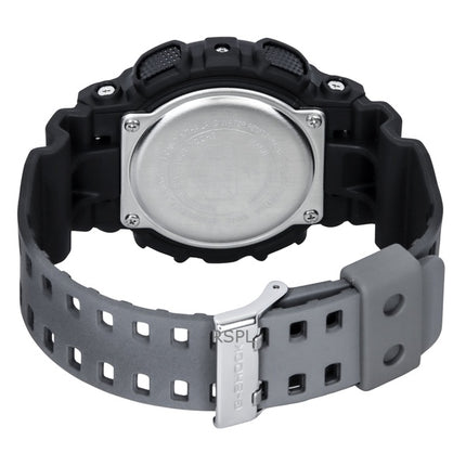 Casio G-Shock Analog Digital Resin Armband Blue Dial Quartz GA-100FL-1A 200M herrklocka