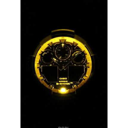 Casio G-Shock Analog Digital Resin Armband Flerfärgad Urtavla Quartz GA-100FL-8A 200M herrklocka