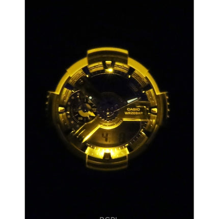 Casio G-Shock Analog Digital Bio-Based Resin Blue Dial Quartz GA-110AS-5A 200M herrklocka