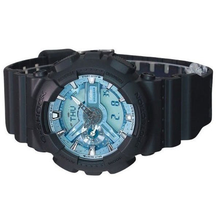 Casio G-Shock Analog Digital Resin Armband Ocean Blue Dial Quartz GA-110CD-1A2 200M herrklocka