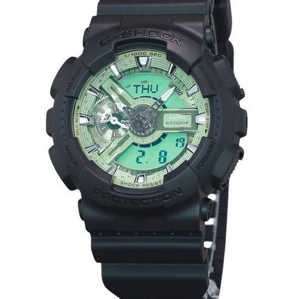 Casio G-Shock Analog Digital Resin Arm Mint Green Urtavla Quartz GA-110CD-1A3 200M herrklocka