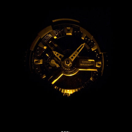 Casio G-Shock speciell färg stöttålig Analog Digital GA-110HR-1A mäns klockor