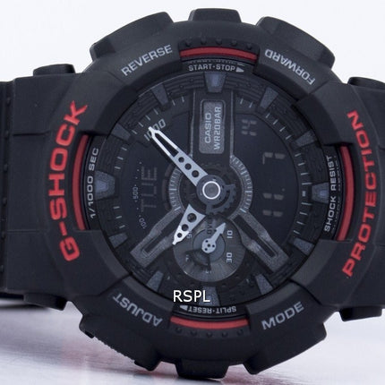 Casio G-Shock speciell färg stöttålig Analog Digital GA-110HR-1A mäns klockor