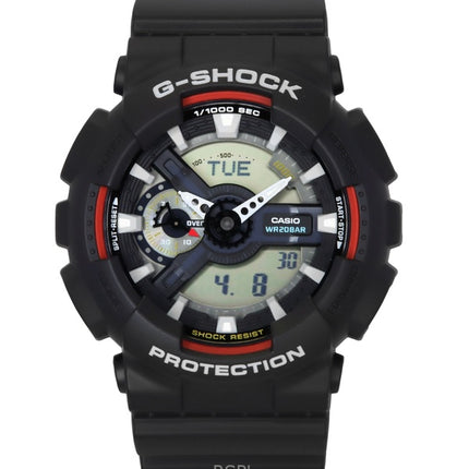 Casio G-Shock Analog Digital Bio-Based Resin Black Dial Quartz GA-110RL-1A 200M herrklocka