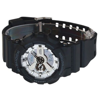 Casio G-Shock Analog Digital Resin Armband Vit Urtavla Quartz GA-110WD-1A 200M herrklocka