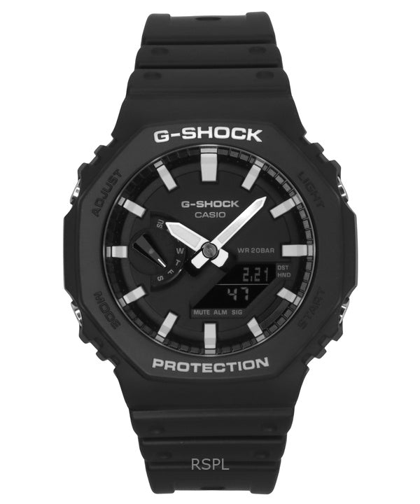 Casio G-Shock Carbon Core Guard Analog Digital Quartz Diver's GA-2100-1A GA2100-1 200M Herrklocka