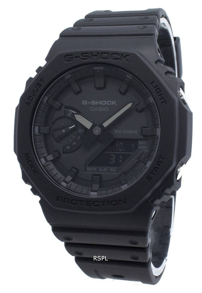 Casio G-Shock GA-2100-1A1 GA2100-1A1 World Time Quartz Herrklocka