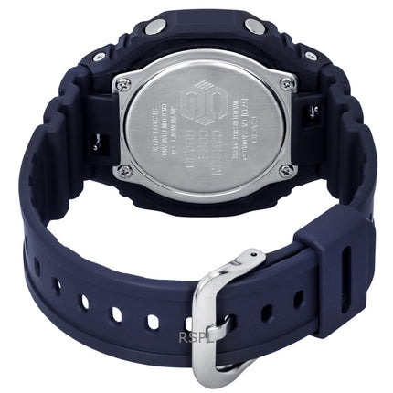 Casio G-Shock Analog Digital Bio-Based Resin Armband Blue Dial Quartz GA-2100AS-2A 200M herrklocka